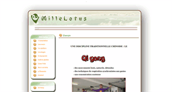 Desktop Screenshot of millelotus.com